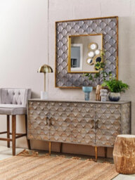 Orsina Siro Black Edge Modern Wall Mirror - thumbnail 5