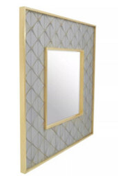 Orsina Siro Black Edge Modern Wall Mirror - thumbnail 2