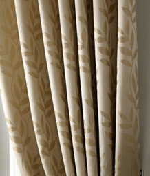 Luxury Living Tivoli Eyelet Ring Top Curtains Latte - thumbnail 7