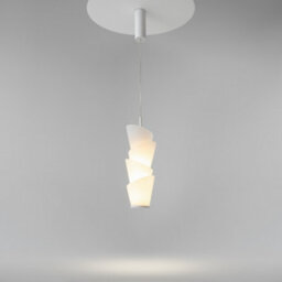 Luminosa Lighting Luminosa Seoul Modern Slim Pendant Ceiling Light White 3000K 1700Lm - thumbnail 2