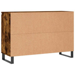 Berkfield Durable Sideboard Smoked Oak 104X35X70 Cm Engineered Wood - thumbnail 8