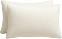 Nod Off Luxury Duck Feather Pillows Cotton Cover Hotel Quality Comfort Hypoallergenic And Breathable Ideal For Back And Side Sleep
