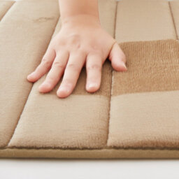 Ameha Memory Foam Bath Mat 40 X 60 Cm Beige Extra Soft & Comfortable Non Slip Bathroom Small Mat Washable Super Absorbent Mats - thumbnail 9