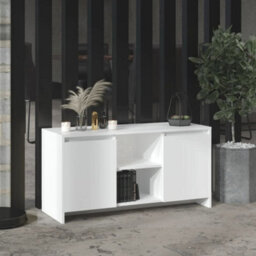 Berkfield Tv Cabinet White 102X37.5X52.5 Cm Engineered Wood - thumbnail 1