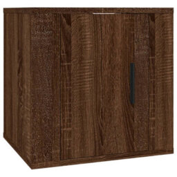 Berkfield Classic Wall Mounted Tv Cabinet Brown Oak 40X34,5X40 Cm