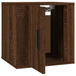 Berkfield Classic Wall Mounted Tv Cabinet Brown Oak 40X34,5X40 Cm - thumbnail 7