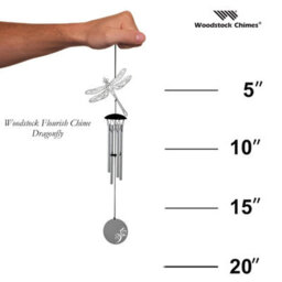 Woodstock Chimes Flourish Wind Chime - Dragonfly - thumbnail 3