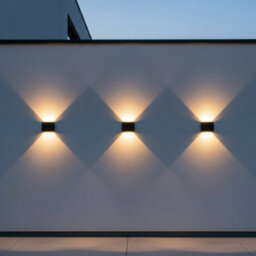 Ultra Beam Lighting Ultrabeam Round Black Up And Down Outdoor Led Wall Light 6 Watt Led 600 Lumens - thumbnail 3
