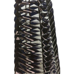 Urbn-Living Urbnliving 80Cm Height Black Christmas Tree Cone Pyramid Led Fairy Lights Tower Xmas Home Decoration - thumbnail 3