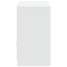 Berkfield Tv Cabinet With Led White 91X34X61 Cm Engineered Wood - thumbnail 7
