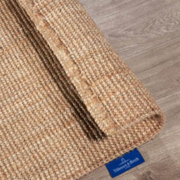 The Rugs Villeroy & Boch 1791 Rosalie Jute Rug Handwoven Living Room In Gold - thumbnail 3