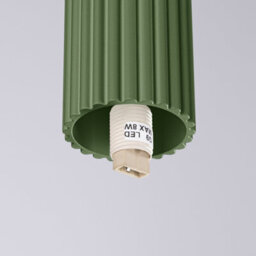 Sollux Lighting Halo Aluminum/glass Olive Green 1 Lights Modern Ceiling Light - thumbnail 5