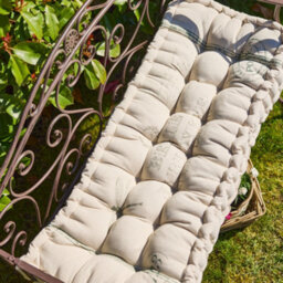 Dibor Traditional Belle Jardinere Green Summer Outdoor Garden Bench Cushion (L)112Cm X (W)44Cm - thumbnail 3