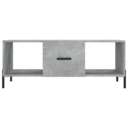 Berkfield Durable Coffee Table Concrete Grey 102X50X40 Cm Engineered Wood - thumbnail 6