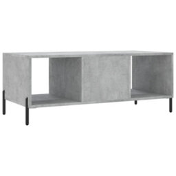 Berkfield Durable Coffee Table Concrete Grey 102X50X40 Cm Engineered Wood - thumbnail 8