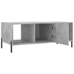 Berkfield Durable Coffee Table Concrete Grey 102X50X40 Cm Engineered Wood - thumbnail 5