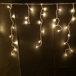 Samuel Alexander 7.5M 300 Led Frosted Iciclebrights Christmas String Lights In Warm White - thumbnail 3