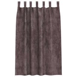 Berkfield Curtain With Curtains 2 Pcs Brown 175 X 140 Cm Velvet - thumbnail 3