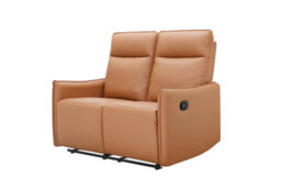 Dorel Lugo  2 Seater Sofa With 2 Manel Recliner In Cognac Made Of Pu - thumbnail 9