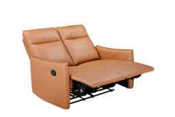 Dorel Lugo  2 Seater Sofa With 2 Manel Recliner In Cognac Made Of Pu - thumbnail 4
