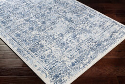 Livabliss Roma-Vintage Blue White Traditional Boho Living Dining Bedroom Rug 160 X 215 Cm Easy Care, Non Shedding - thumbnail 6