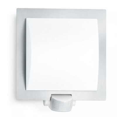 Steinel L 20 S Stainless Steel Trim Modern Outdoor Wall Light Pir Motion Sensor Adjustable Ip44 - image 1