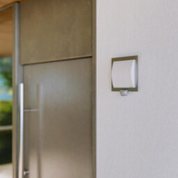 Steinel L 20 S Stainless Steel Trim Modern Outdoor Wall Light Pir Motion Sensor Adjustable Ip44 - thumbnail 4