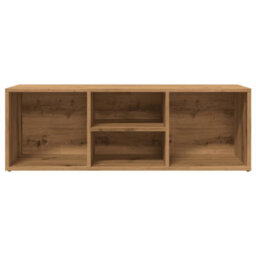 Berkfield Shoe Storage Bench Artisan Oak 105X35X35 Cm Engineered Wood - thumbnail 4
