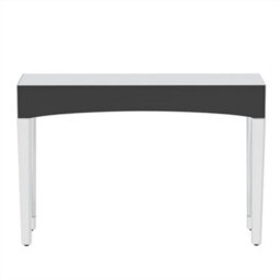 Artloge 120Cm Luxury Mirrored Crushed Diamond Console Table Hallway Living Room Beautiful - thumbnail 9