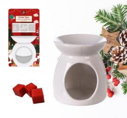 151 Christmas Wax Melts & Burner Set Winter Spice Apple & Cinnamon Scented Wax