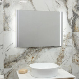 Plum&clay Valor Led Illuminated Bathroom Mirror (H)600mm (W)800mm - thumbnail 6