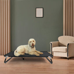 Actiaspet Elevated Dog Bed Pet Cat Raised Folding Camping Cot Indoor Outdoor Waterproof Large - thumbnail 4