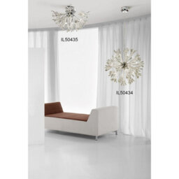 Luminosa Lighting Luminosa Love Table Lamp 3 Light G4 Polished Chrome/white Glass, Not Led/cfl Compatible - thumbnail 4