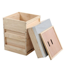 Living And Home 10 Frame Wooden Beehive Starter Kit With Brood Box And 2 Honey Supers - thumbnail 4