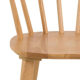 Furniture To Go Ida Dining Chair In Oak Set Of 2 - thumbnail 7