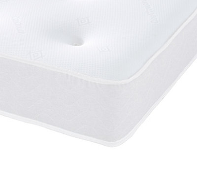 Starlight Beds Galaxy Memory Foam 20Cm Deep Spring Hybrid Tufted Mattress 4Ft Small Double - image 1