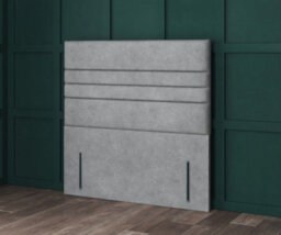 Comfy Deluxe 4Ft6 Verona     Floorstanding 54Inch Headboard Grey Linen