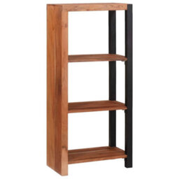 Berkfield Modern Bookcase 50 X 30 X 110 Cm Solid Acacia Wood
