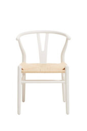 Orsina Decent Wishbone Antique White Chair, Scandinavian Swivel Dining Chair For Dining Room, Stylish Modern Chair - thumbnail 7