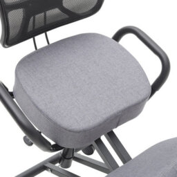 Living And Home Grey Kneeling Chair With Casters And Adjustable Height - thumbnail 7