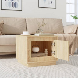 Vidaxl Coffee Table Sonoma Oak 51X50X44 Cm Engineered Wood - thumbnail 3