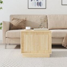 Vidaxl Coffee Table Sonoma Oak 51X50X44 Cm Engineered Wood - thumbnail 1