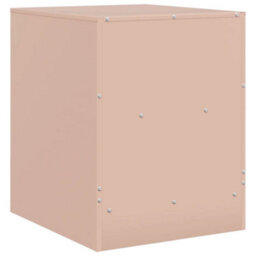 Berkfield Bedside Cabinets 2Pcs Pink 34.5X39X44 Cm Steel - thumbnail 9