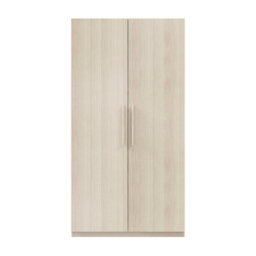GoodHome Atomia All In One Modern Matt Oak Effect Large Double Wardrobe (H)1929mm (W)1000mm (D)596mm - thumbnail 1