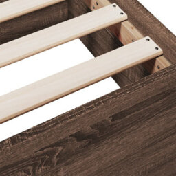 Berkfield Bed Frame With Drawers Without Mattress Brown Oak 75X190 Cm Small Single - thumbnail 9