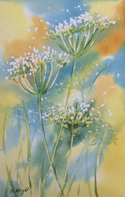 Cow Parsley 17 X 26 X 0 Cm (6.7 X 10.2 X 0 Inches) - image 1