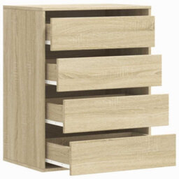 Walplus Corner Chest Of Drawers Sonoma Oak 60X41X76 Cm Engineered Wood - thumbnail 5