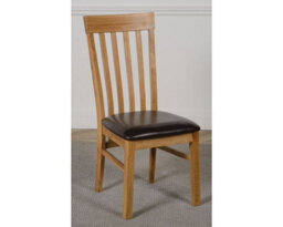 That's Furniture Dakota 182 X 92 Cm Chunky Oak Large Dining Table And 6 Chairs Dining Set With Harvard Chairs - thumbnail 6