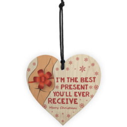 Red Ocean Funny Christmas Gift For Boyfriend Husband Heart Cheeky Gift For Him Keepsake - thumbnail 5