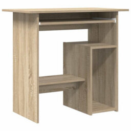 Vidaxl Desk Sonoma Oak 80X45X74 Cm Engineered Wood Desks - thumbnail 2